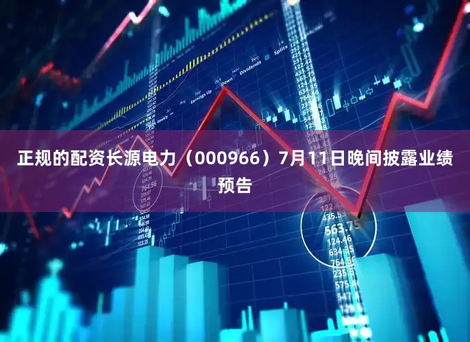 正规的配资长源电力（000966）7月11日晚间披露业绩预告