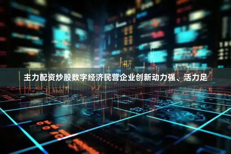主力配资炒股数字经济民营企业创新动力强、活力足